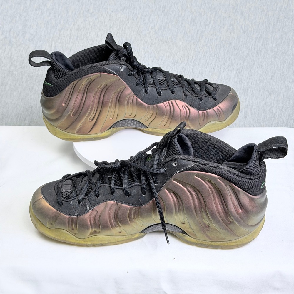Nike Air Foamposite Pro Gym Green 2012 Mens Size 14 624041-302 Iridescent Black